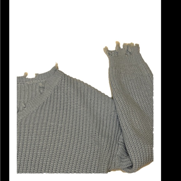 SHEIN Light Blue Pullover‎ Sweater, Size L. - Picture 6 of 6